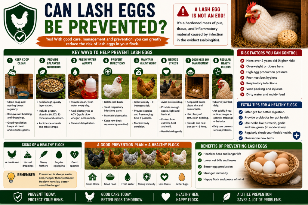 Can Lash Eggs Be Prevented