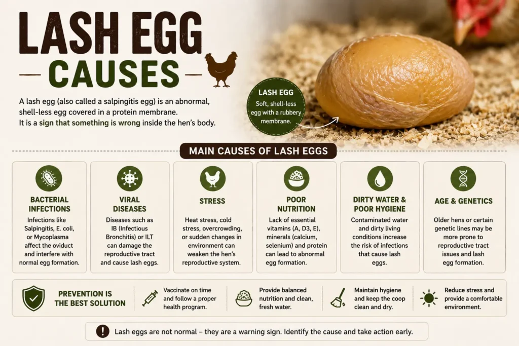 Lash Egg Causes