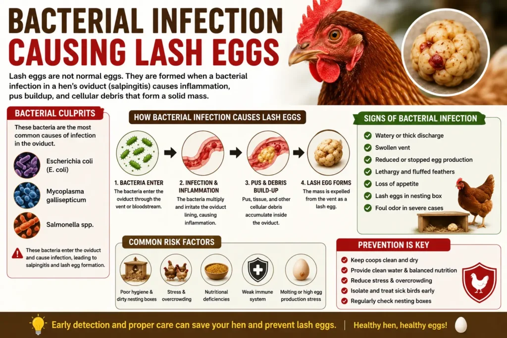 Bacterial Infection Causing Lash Eggs