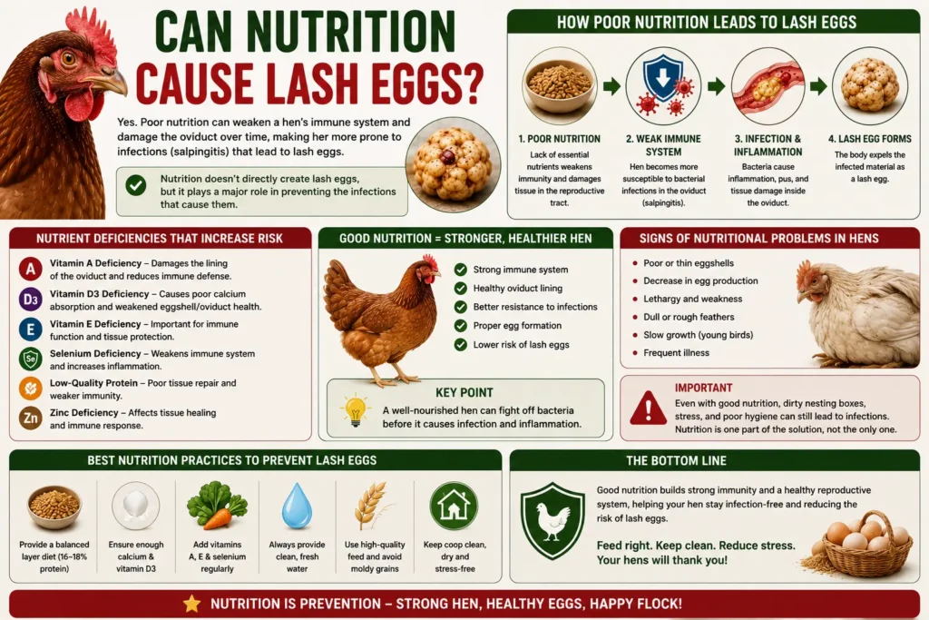 Can Nutrition Cause Lash Eggs