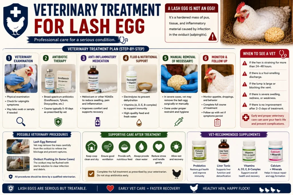 Veterinary Treatment for Lash Egg