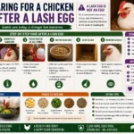 Caring for a Chicken After a Lash Egg