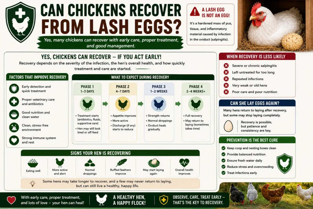 Can Chickens Recover From Lash Eggs