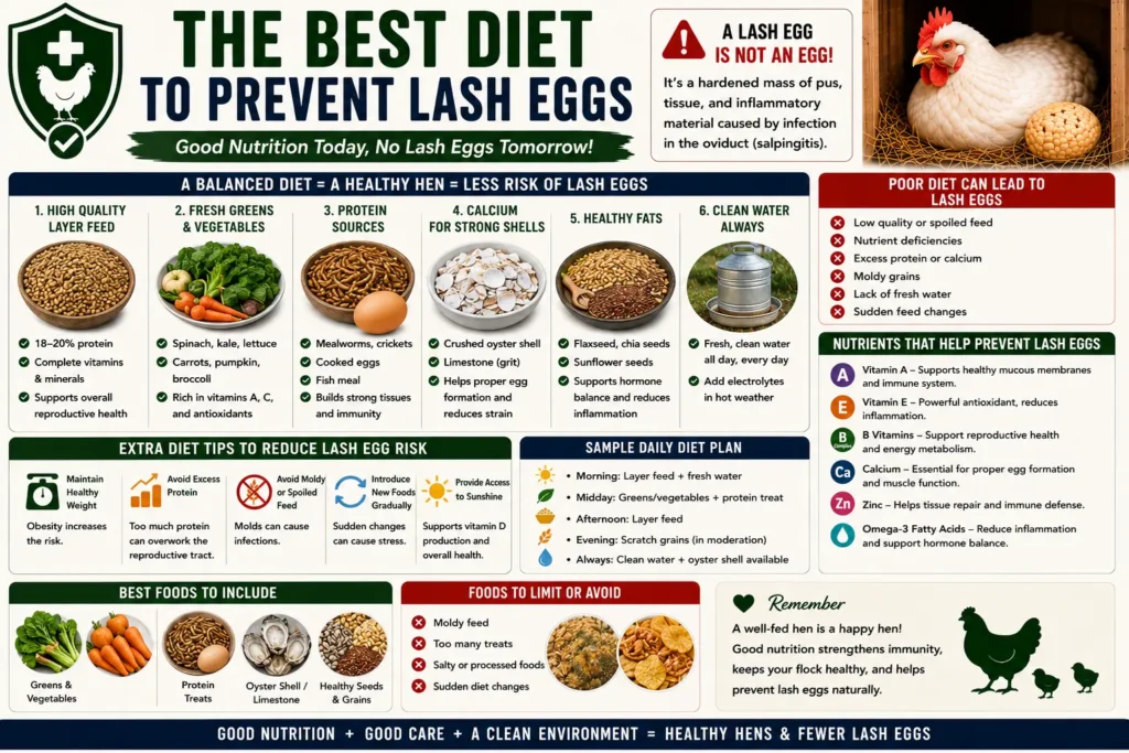 Best Diet to Prevent Lash Eggs