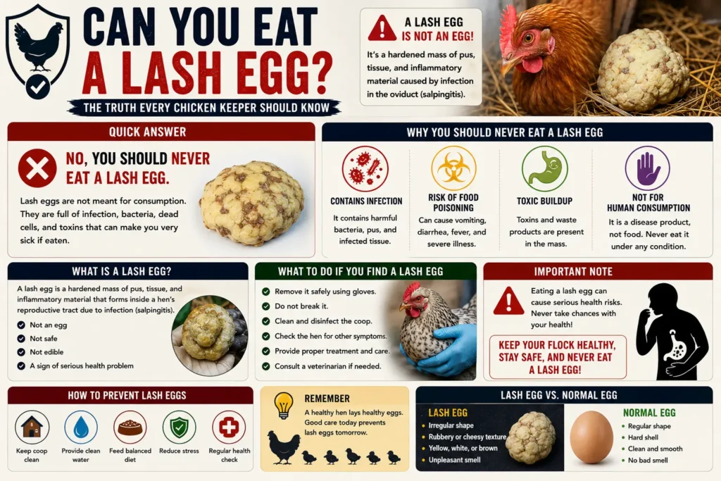 Can You Eat a Lash Egg