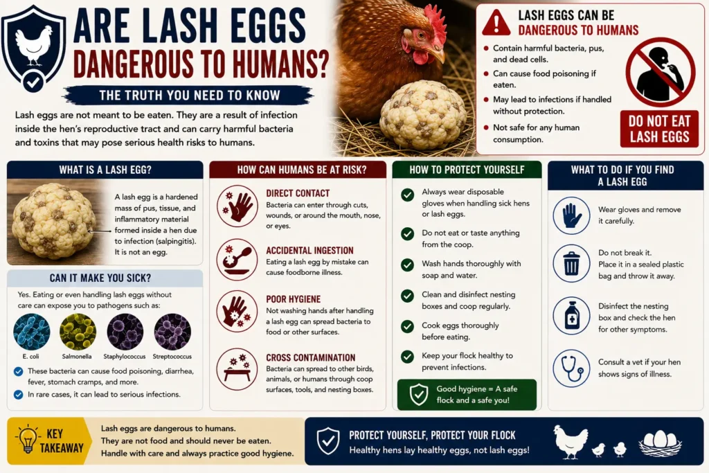 Are Lash Eggs Dangerous to Humans