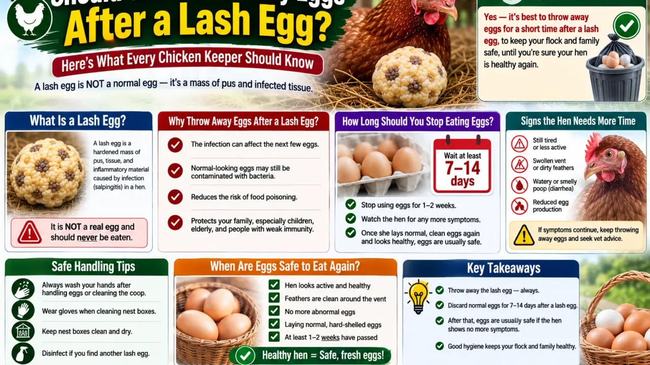 Should You Throw Away Eggs After a Lash Egg