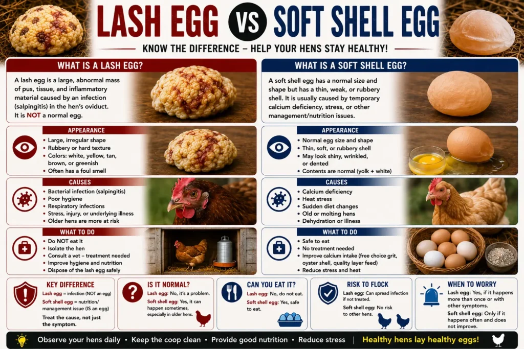 Lash Egg vs Soft Shell Egg
