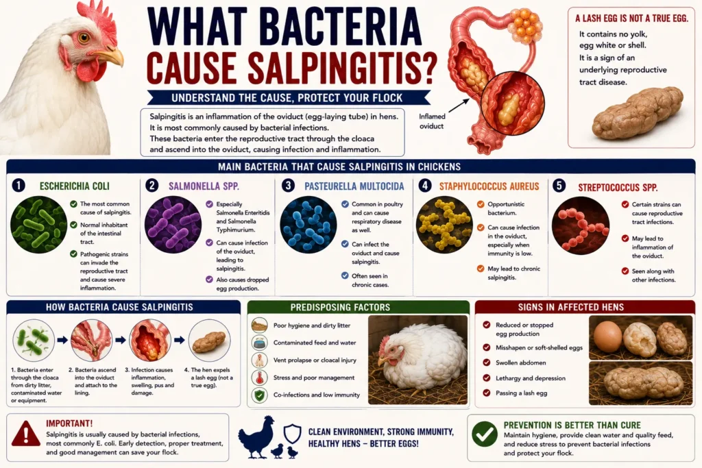 What Bacteria Cause Salpingitis