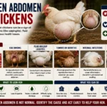 Swollen Abdomen in Chickens