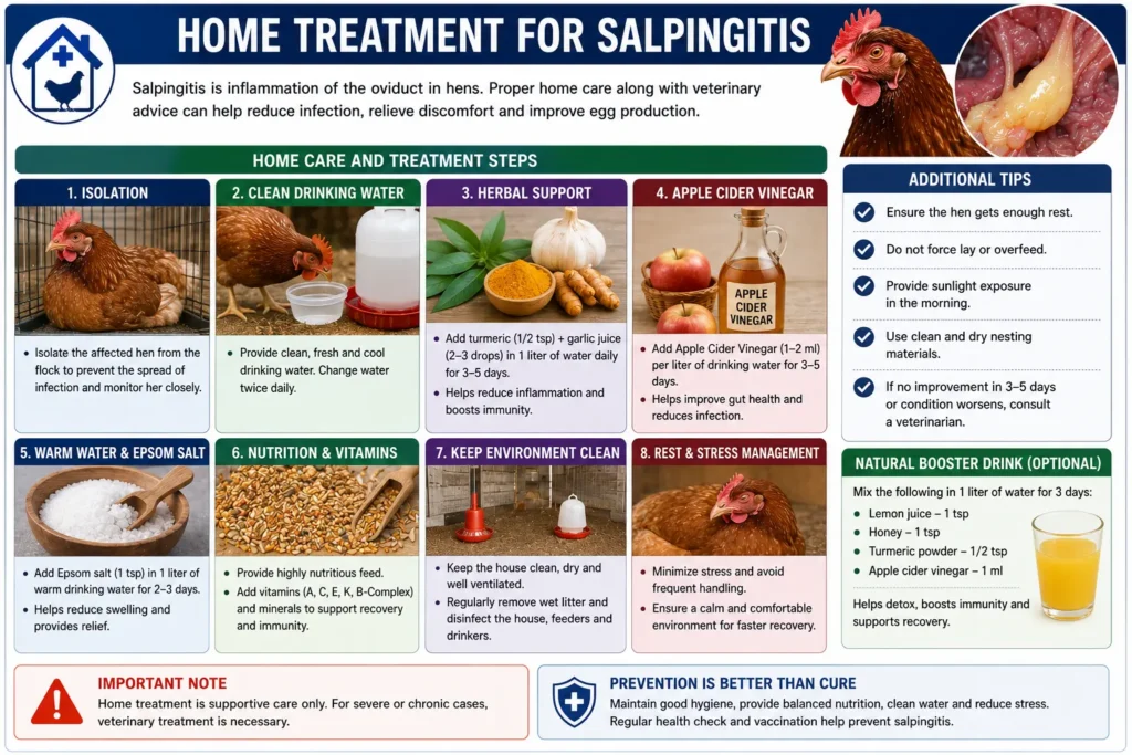 Home Treatment for Salpingitis