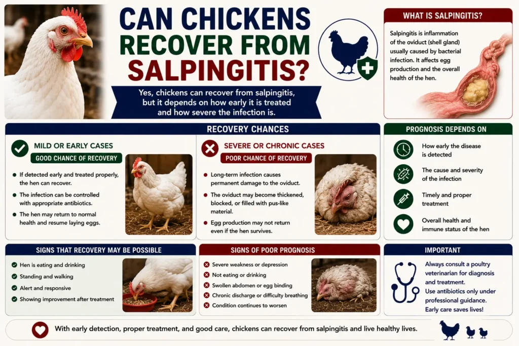 Can Chickens Recover From Salpingitis