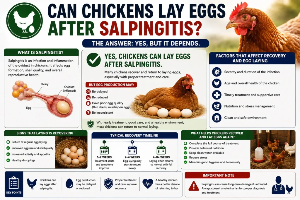 Can Chickens Lay Eggs After Salpingitis