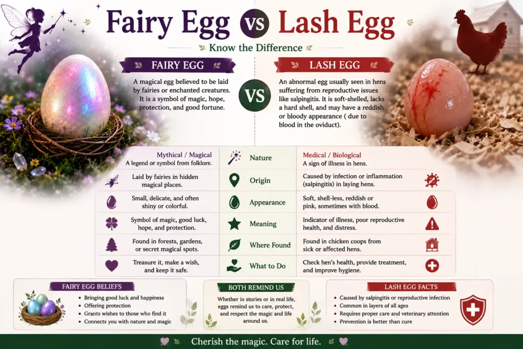 Fairy Egg vs Lash Egg