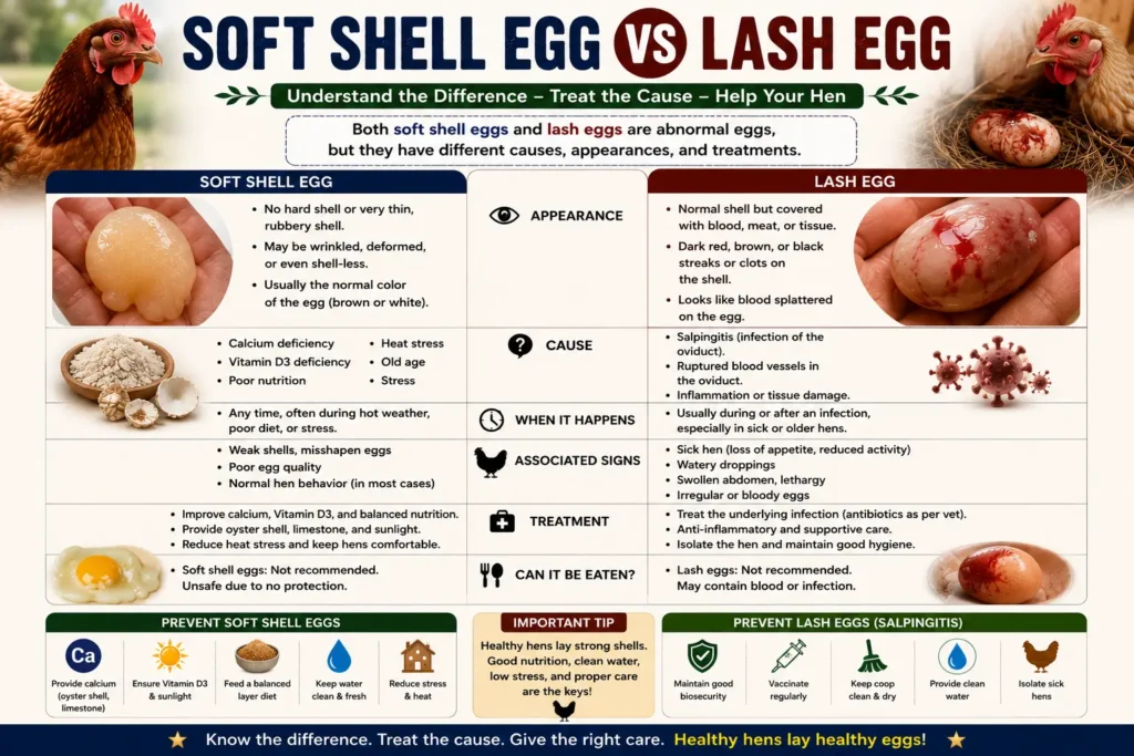 Soft Shell Egg vs Lash Egg