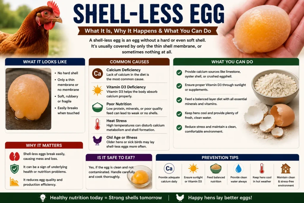 Shell-Less Egg