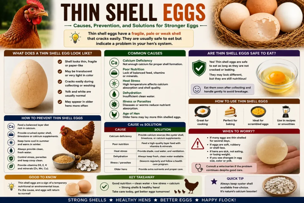 Thin Shell Eggs