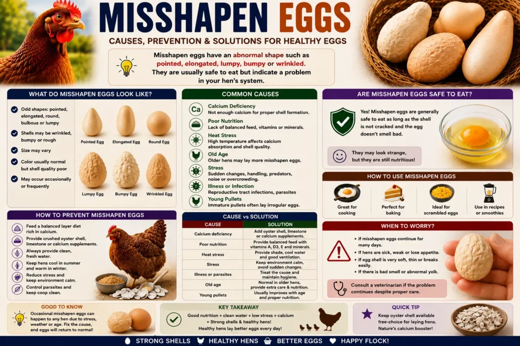 Misshapen Eggs