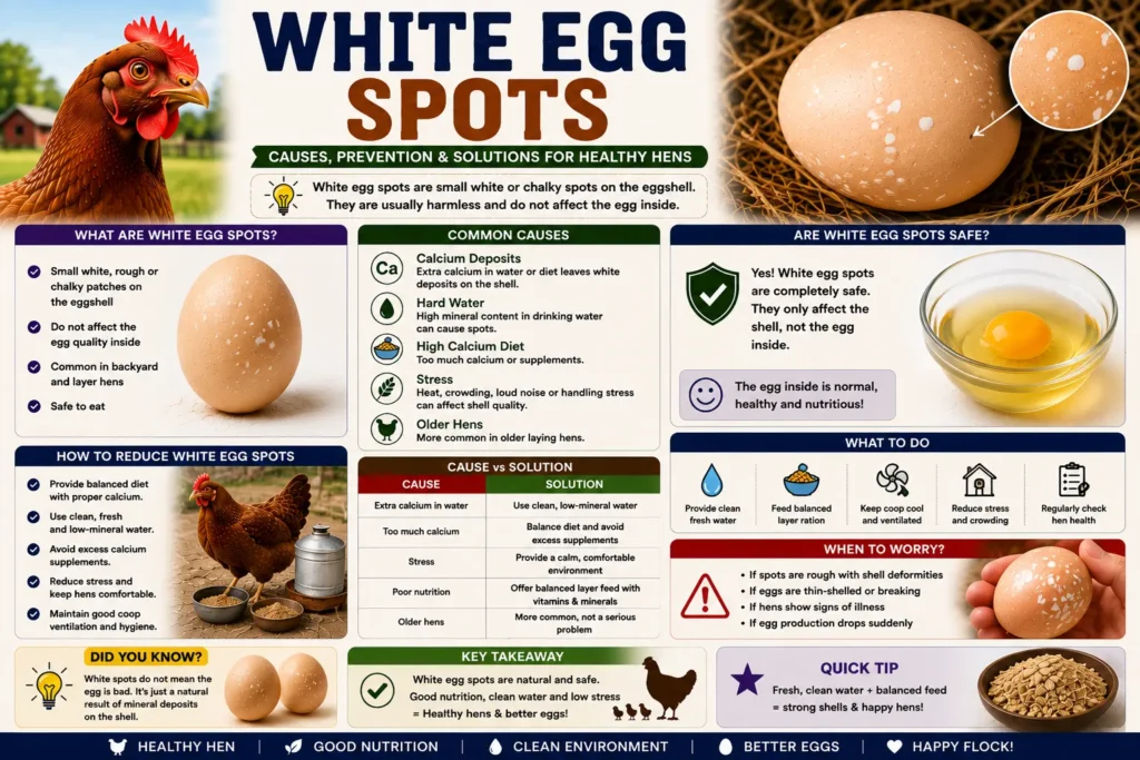 White Egg Spots