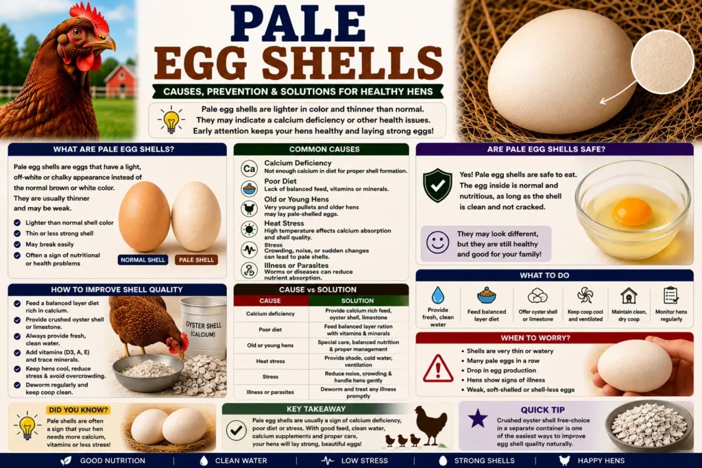 Pale Egg Shells
