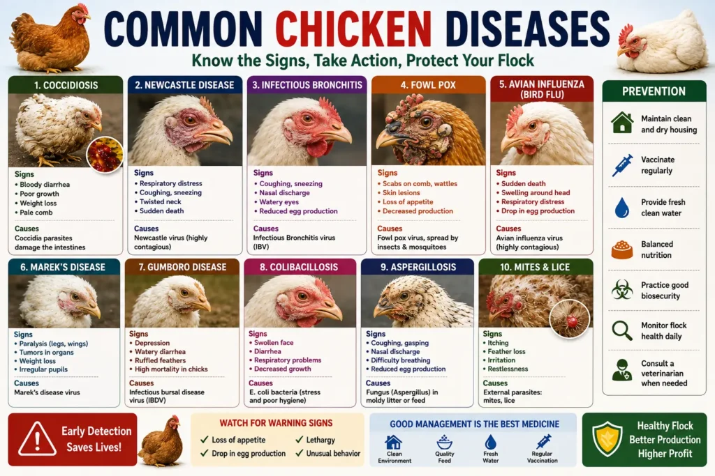 Common Chicken Diseases