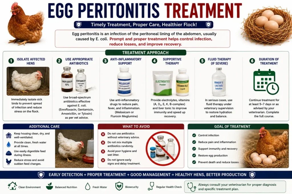 Egg Peritonitis Treatment