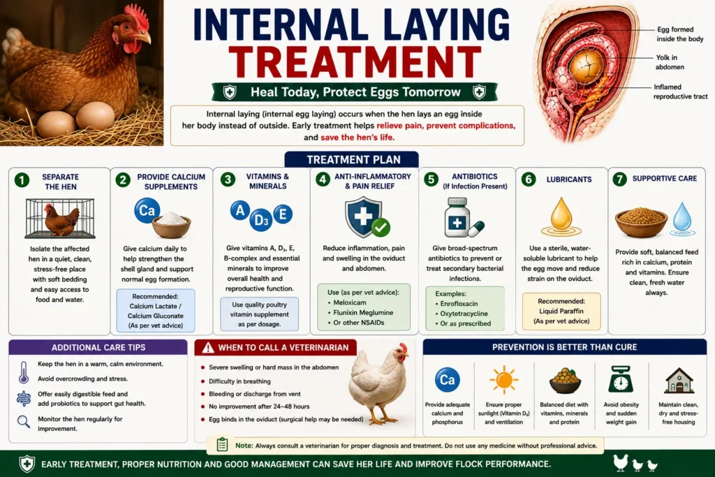 Internal Laying Treatment