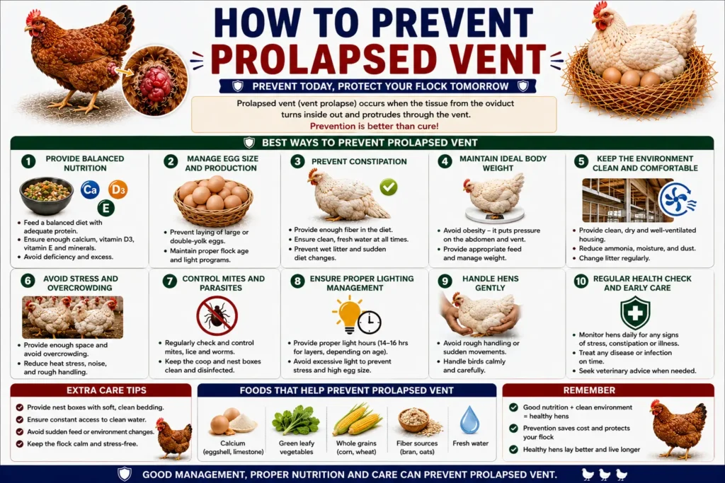 How to Prevent Prolapsed Vent