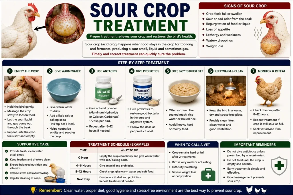 Sour Crop Treatment