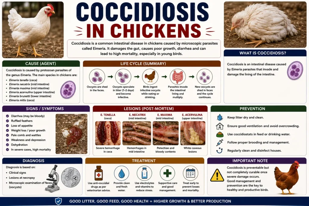 Coccidiosis in Chickens