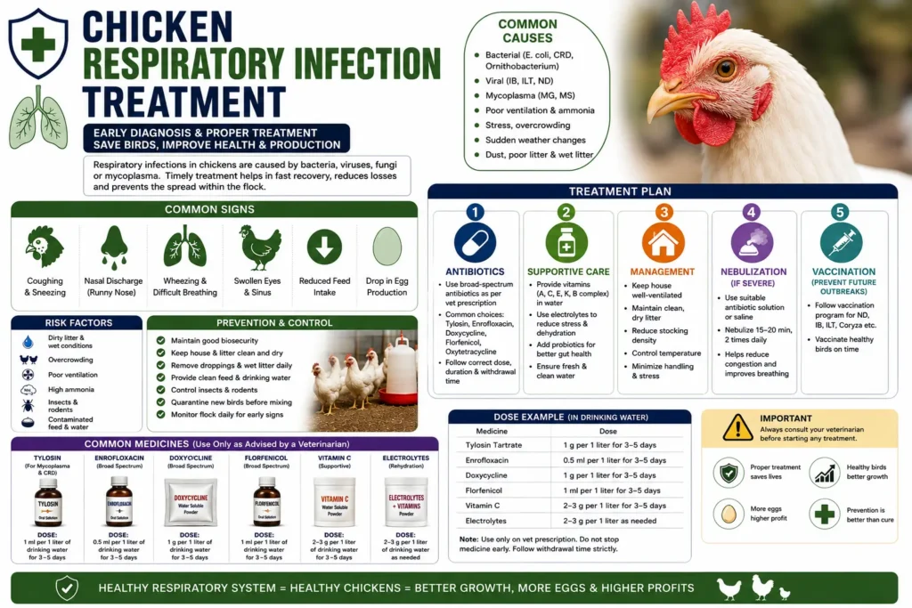 Chicken Respiratory Infection Treatment