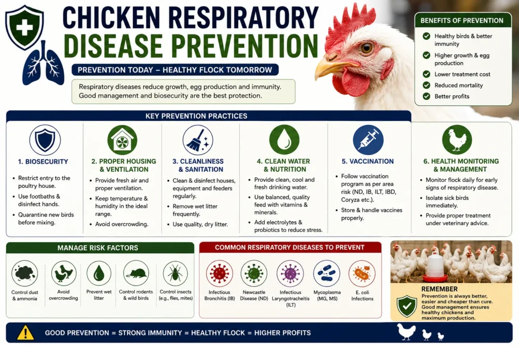 Chicken Respiratory Disease Prevention