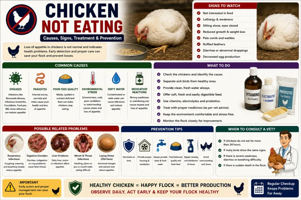 Chicken Not Eating