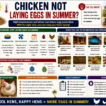 Chicken Not Laying Eggs in Summer