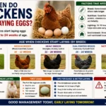 When Do Chickens Start Laying Eggs