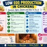 Low Egg Production in Chickens