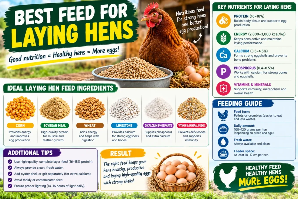 Best Feed for Laying Hen