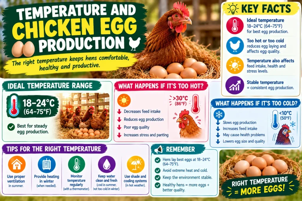 Temperature and Chicken Egg Production