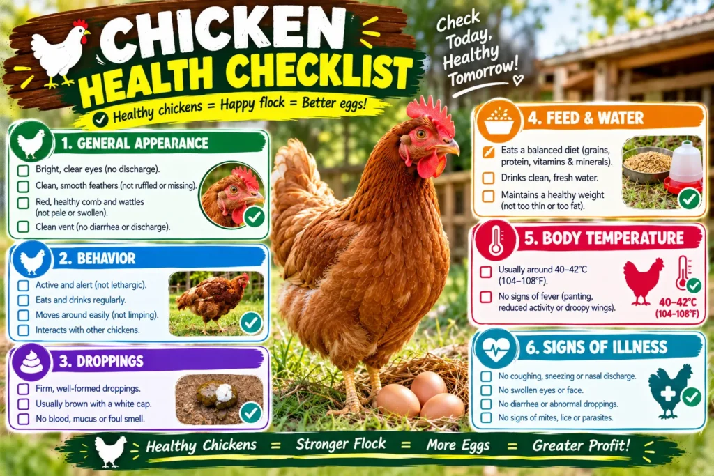 Chicken Health Checklist