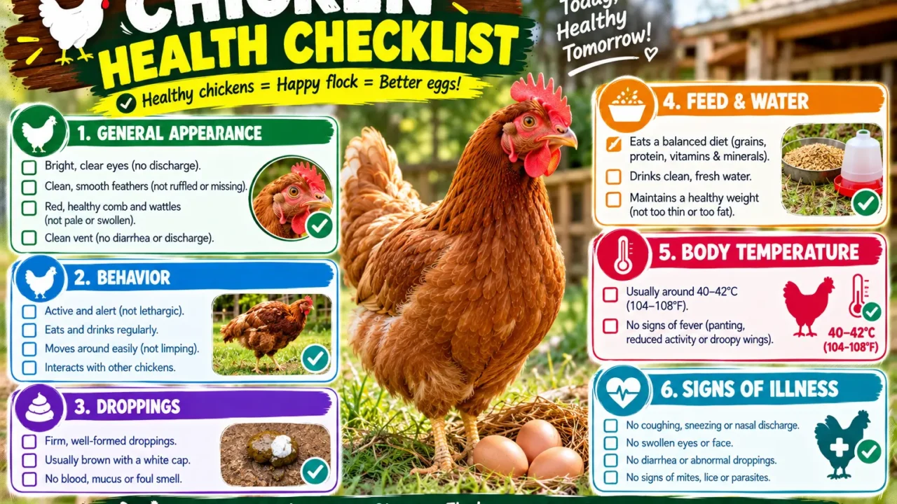 Chicken Health Checklist