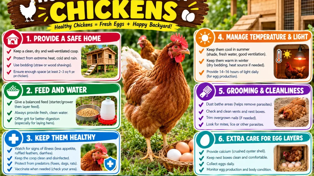 How to Take Care of Chickens