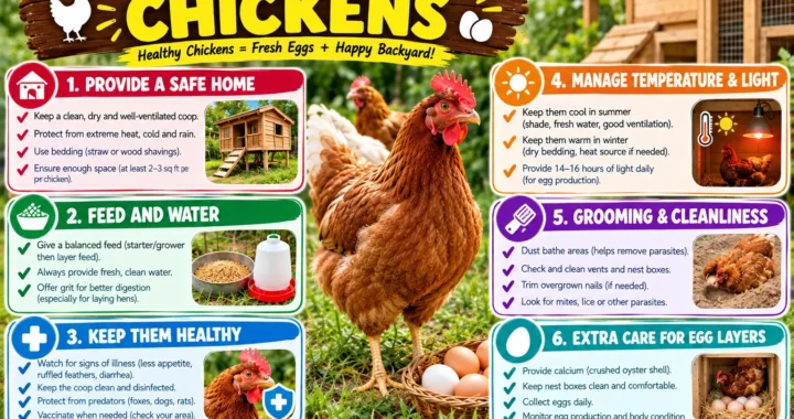 How to Take Care of Chickens