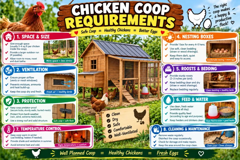 Chicken Coop Requirements