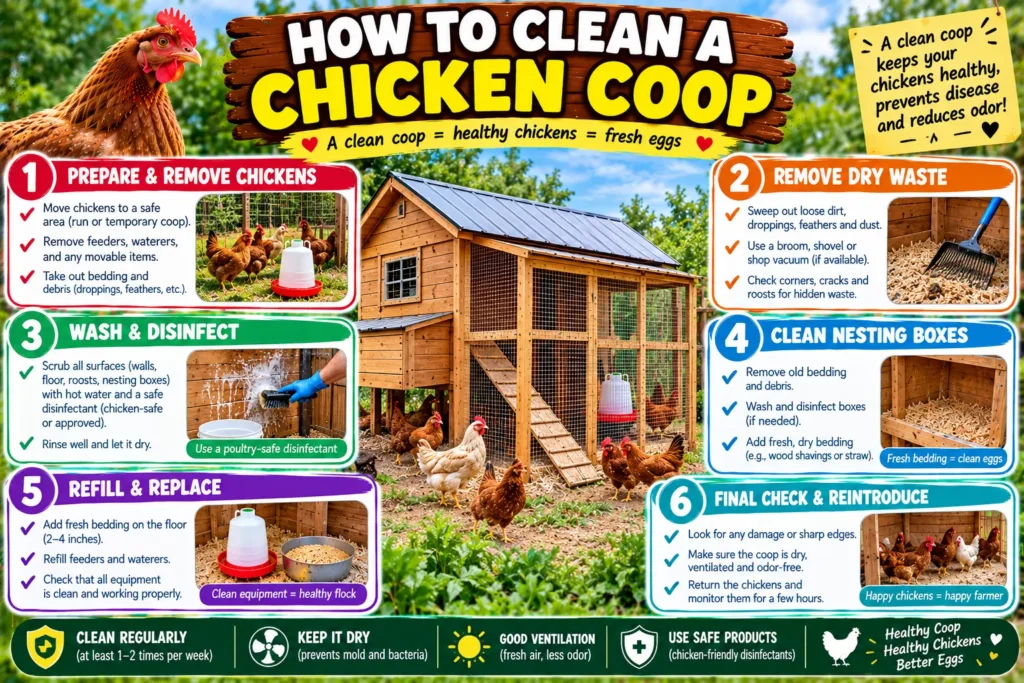 How to Clean a Chicken Coop