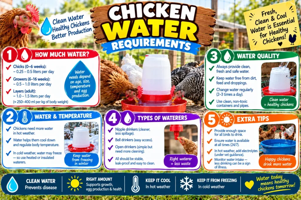 Chicken Water Requirements