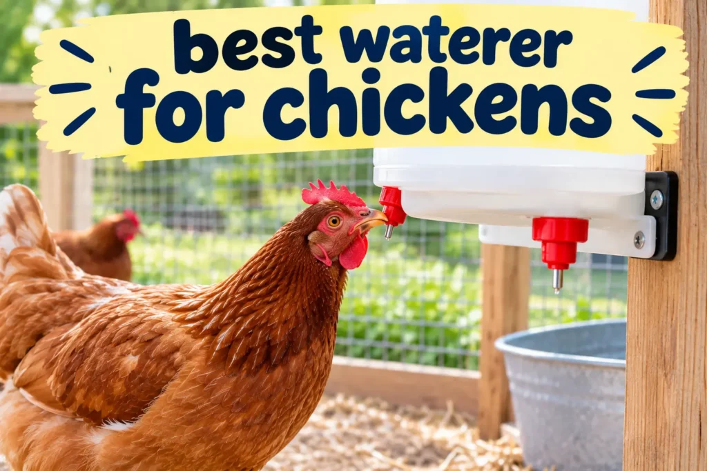 Best Waterer for Chickens