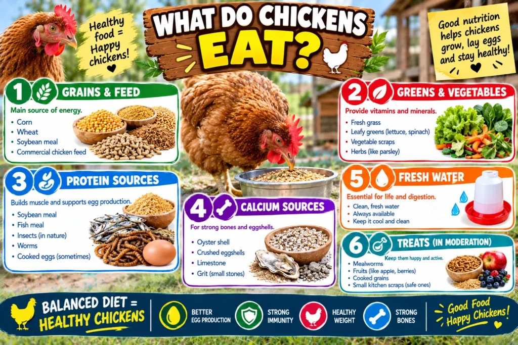 What Do Chickens Eat