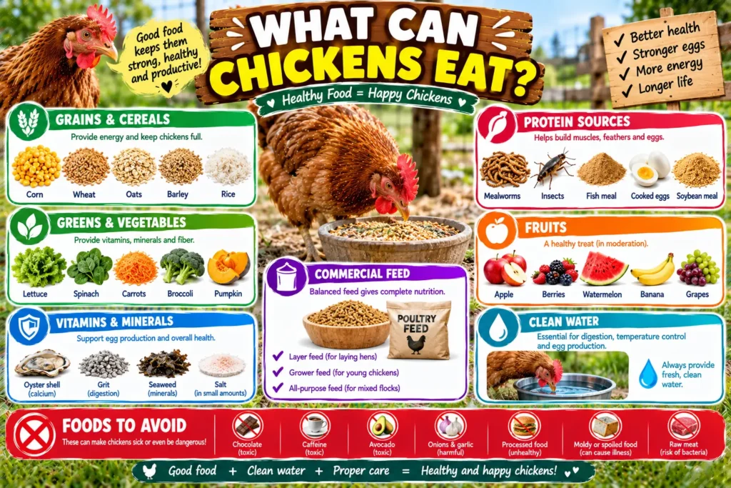 What Can Chickens Eat