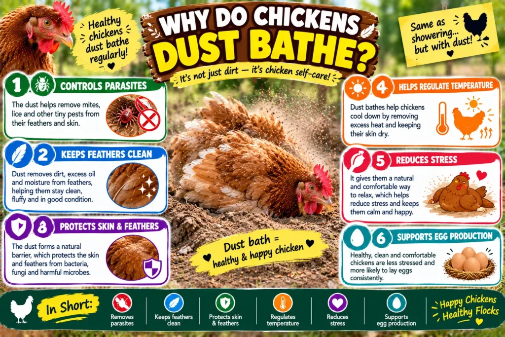 Why Do Chickens Dust Bathe