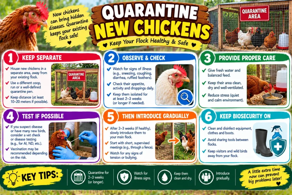 Quarantine New Chickens